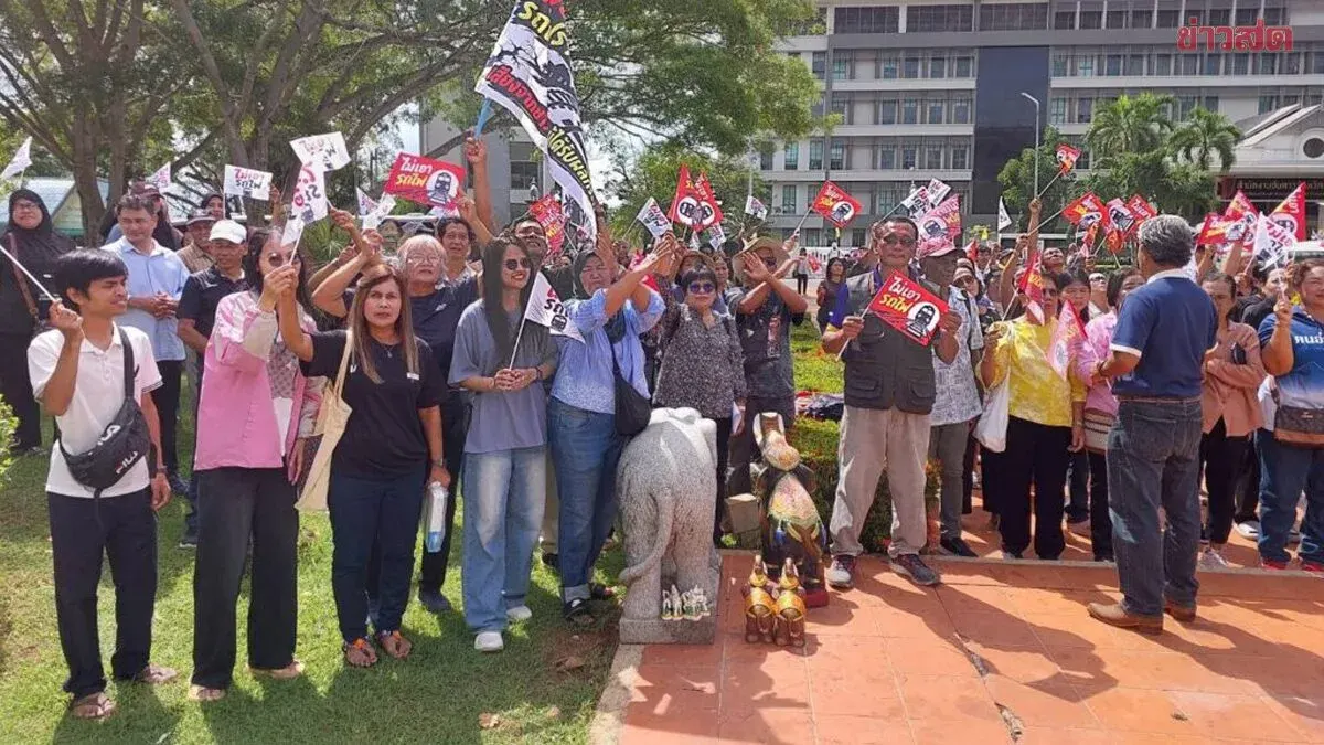 Over 200 Residents Oppose Dual-Track Railway Project Through Krabi