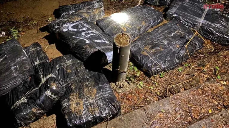 Joint Drug Enforcement Task Force Intercepts Major Methamphetamine Smuggling Operation Across Mekong River in Tha Uthen District, Seizes 500 Kilograms of Ice