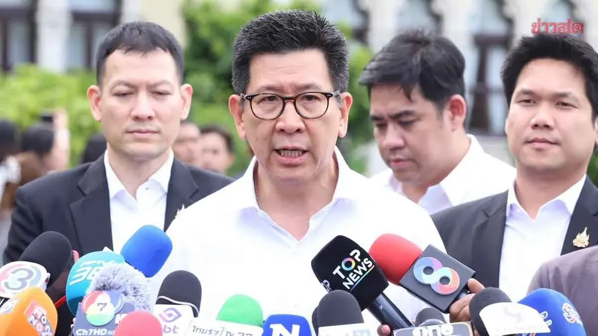 Ekniti Vows to Push Forward with 400 Billion Baht Emergency Borrowing Decree, Insists Delay Not an Option Like Denying Medicine to the Sick
