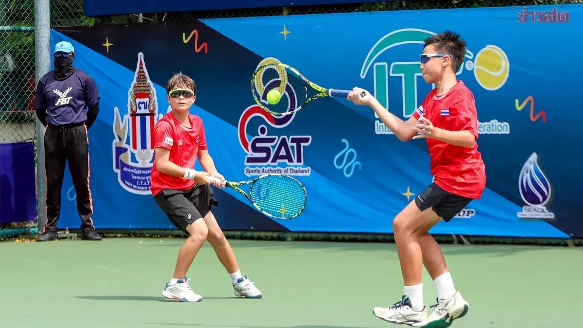 Thai 12-Year-Old Tennis Star Advances to Indonesia for Southeast Asian Championship