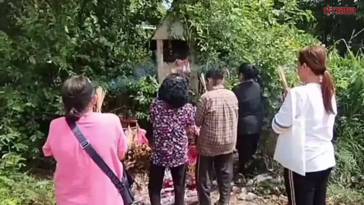 Buzz Around 'Kha Thok Spirit Shrine' as Wishes Come True; Locals Seek Lucky Three-Digit Numbers