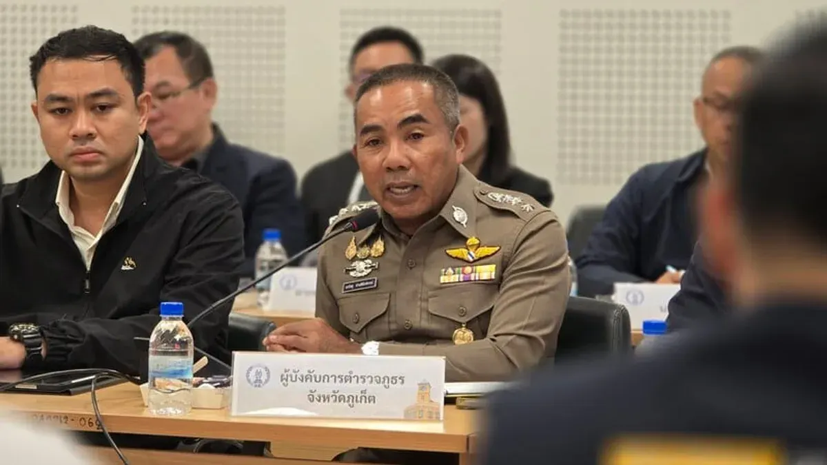 Phuket Police Monitor 26 Influential Figures And Hired Gunmen