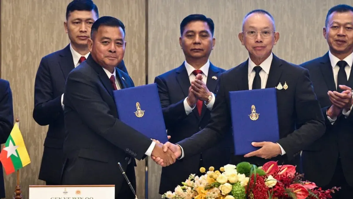 Thai General Hosts Myanmar Military Chief for Talks