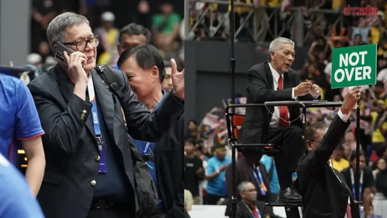 Malaysia Files Complaint Against Three Thai Officials—Dr. Sihasak Hits Back, Demands ISTAF Answer Why This Referee Was Used