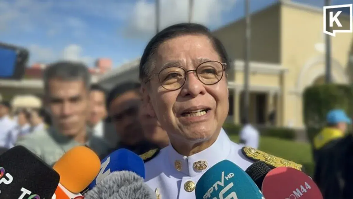Thailand Insists Maritime Border With Cambodia Must Come First