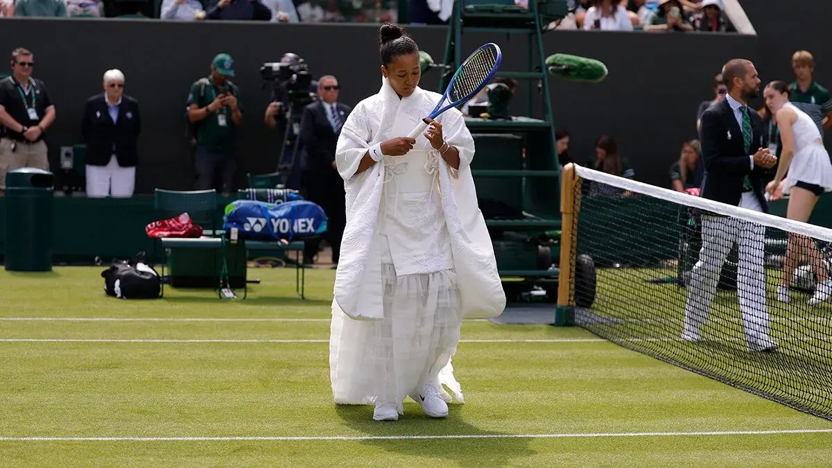 Naomi Osaka Wears Kimono At Wimbledon