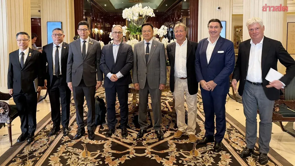 PM discusses with French investors, positioning Thailand as hub for aviation and clean energy industries; Europe eyes expanded investment in Thailand