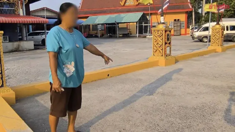 Expensive Theft! Woman's 3 Kilos of Pork Bones Worth 450 Baht Stolen from Motorcycle Basket