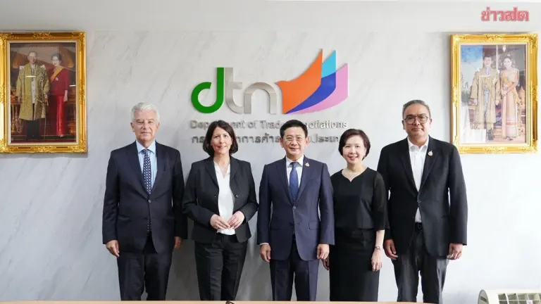 Commerce Ministry Enlists Germany to Boost Thailand's Smart Farming and AI Agriculture in New Era, Accelerates Thailand-EU Free Trade Agreement