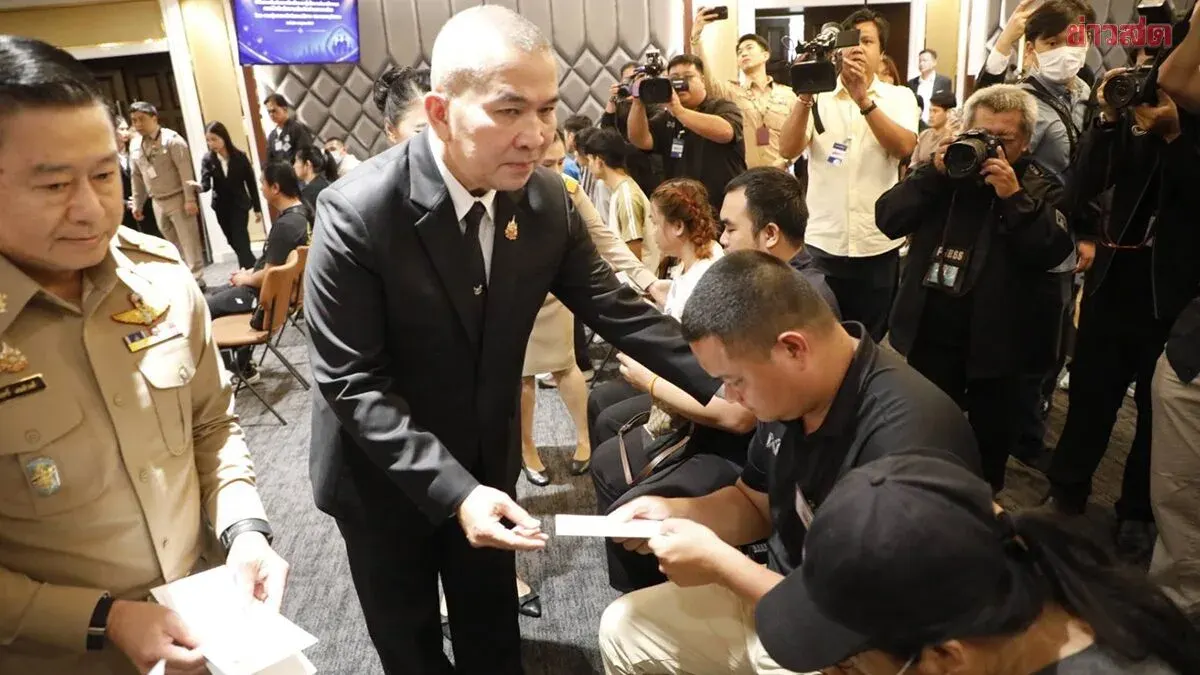 Justice Ministry Distributes 9.3 Million Baht to Ladprao Beer Hall Fire Victims