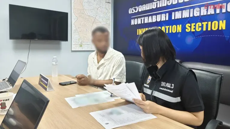 Nigerian Man Who Fell in Love During Songkran Won't Leave: Immigration Raids Condo After Nearly 3 Years in Hiding