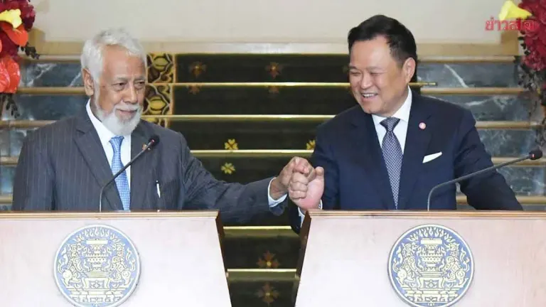 Thailand, Timor-Leste Sign MoU to Expand Trade, Flights