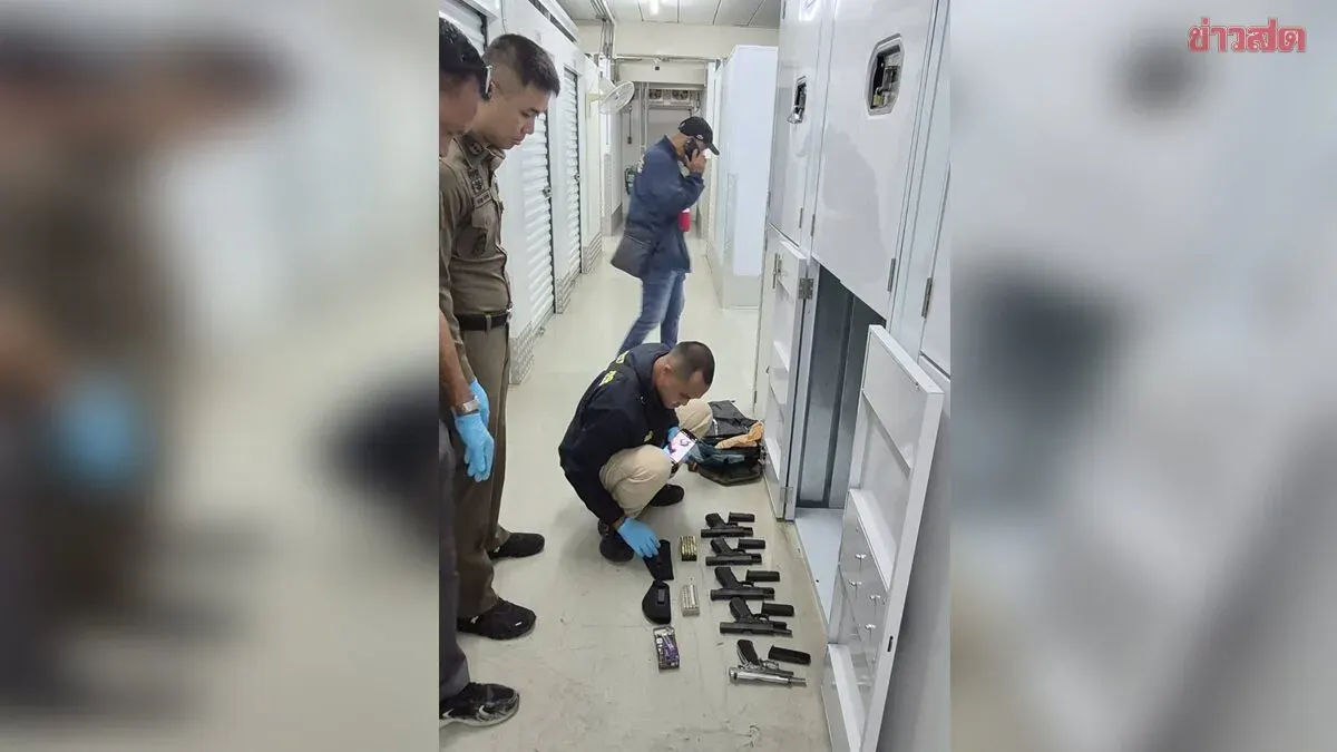 Shocking Discovery: Swedish Man's Storage Locker in Patong Yields 5 Guns and 100 Rounds of Ammunition