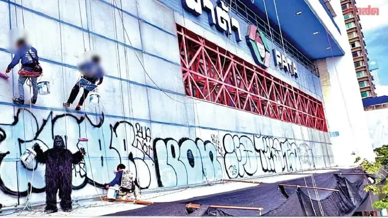 Zoo Offers 100,000 Baht Reward For Graffiti Vandals Three Years Later