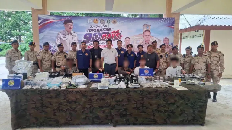 Phuket Police Bust Illegal Cannabis Shops, Seize 2.9M Baht