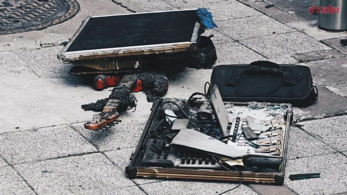 Musicians Escape Fire at Bangkok Venue; Emergency Doors Locked