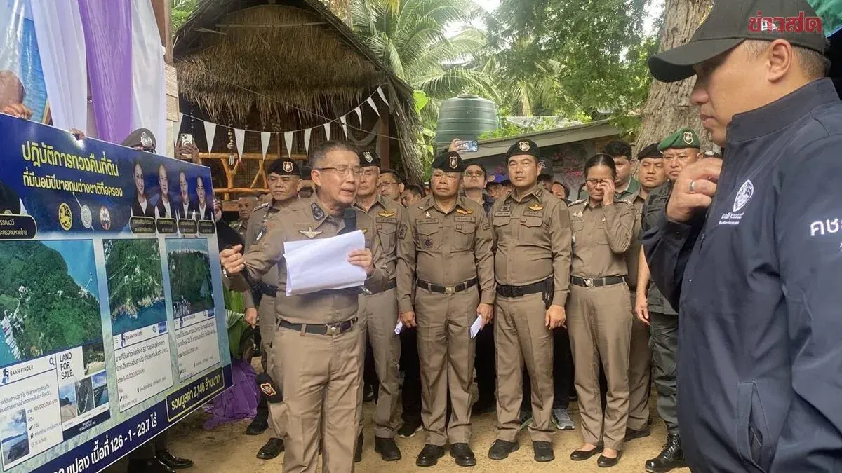 Foreign Nominee Network Controls 22 Land Plots on Ko Lanta Worth 2 Billion Baht