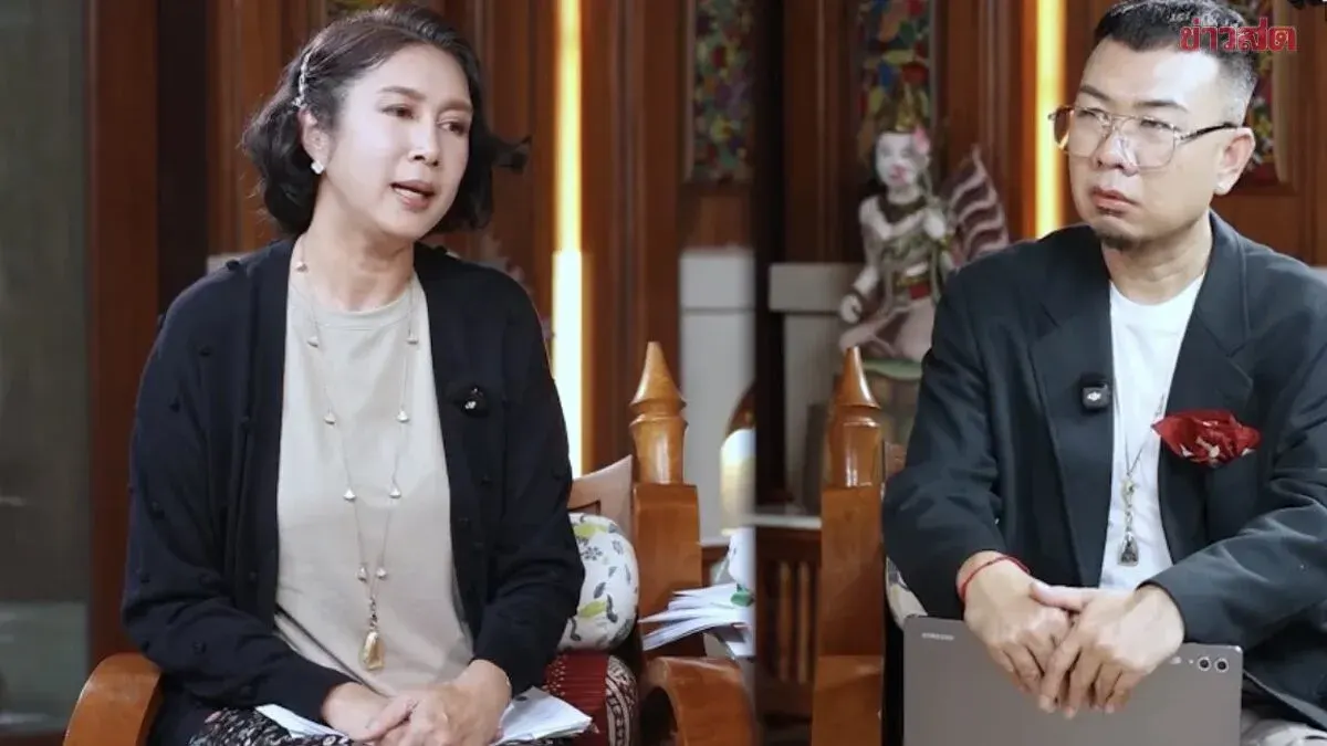Madame Keng Denies 100-Million-Baht Debt, Swears on Live TV