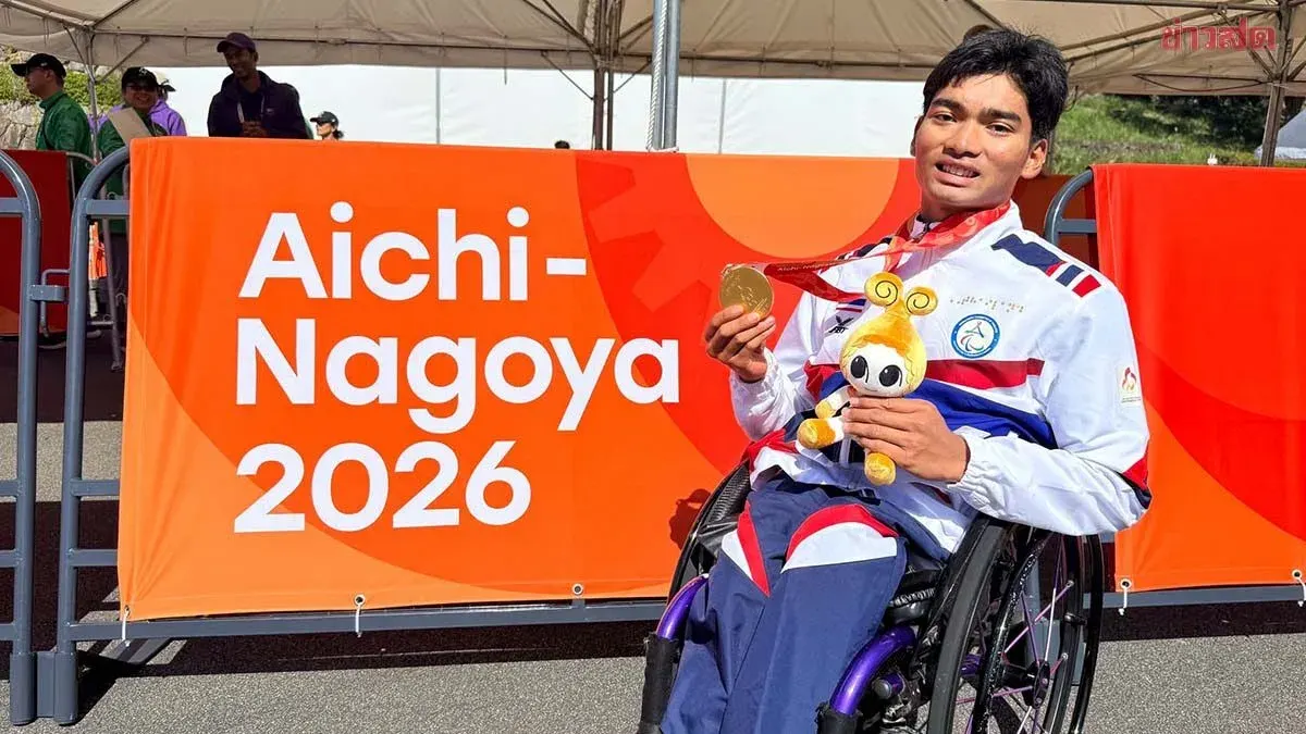 Thai Para-Cyclist Ekkawee Wins Gold at Asian Para Games