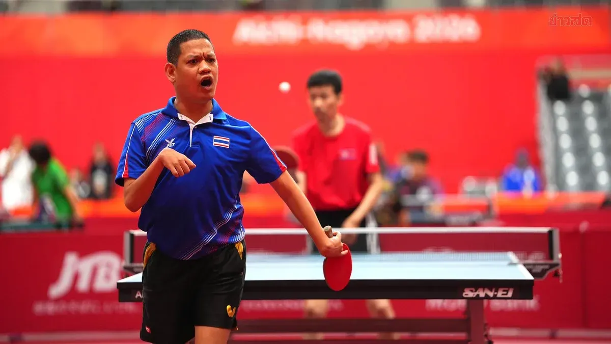 Rungroj Wins Third Straight Asian Para Games Gold as Thailand Reaches 18