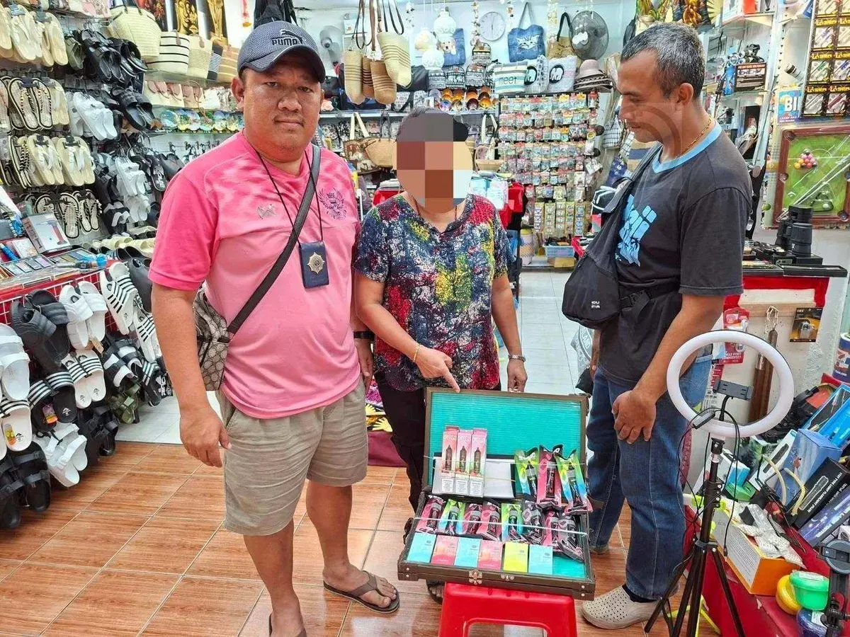 Phuket Police Arrest Ten in Drug and Contraband Raid