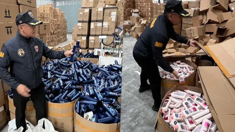 Police Bust Counterfeit Cosmetics Ring in Samut Sakhon