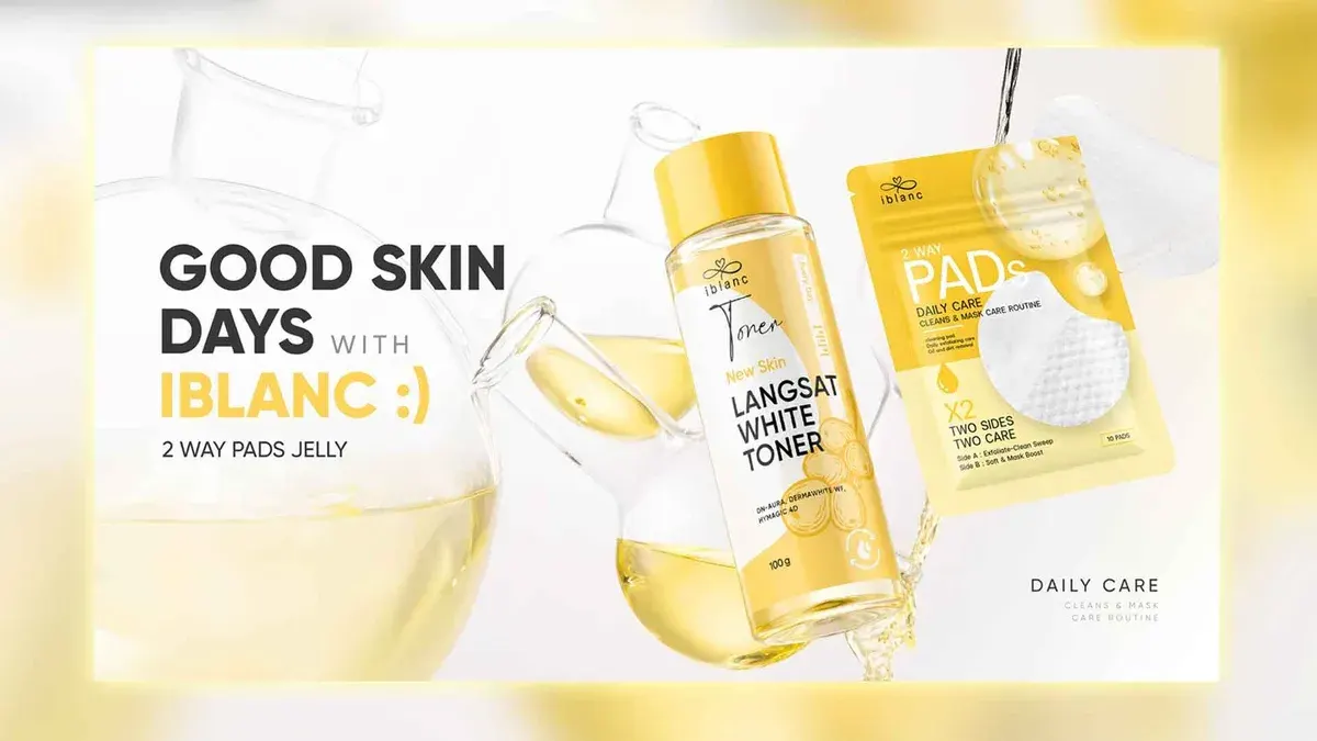 Iblanc Launches Langsat Toner and Pads Skincare Duo