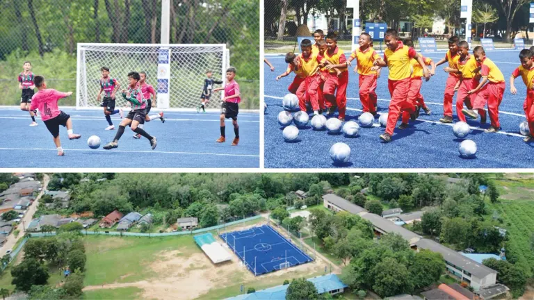 Thailand Completes 100 Football Fields for Youth Development
