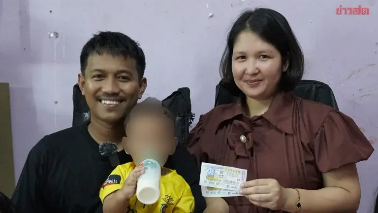 Phatthalung Man Wins 12 Million Baht Lottery Prize