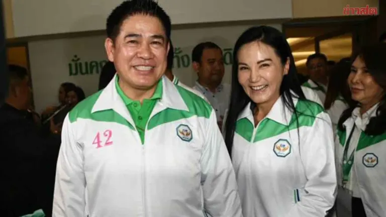 Khla Tham Party Prepares Major Leadership Restructuring; Thammanat Set to Become Party Leader, Narumon Moves to Treasurer