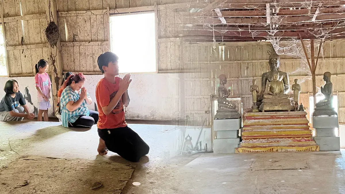 Ancient Buddha Image Discovered at Buriram Temple