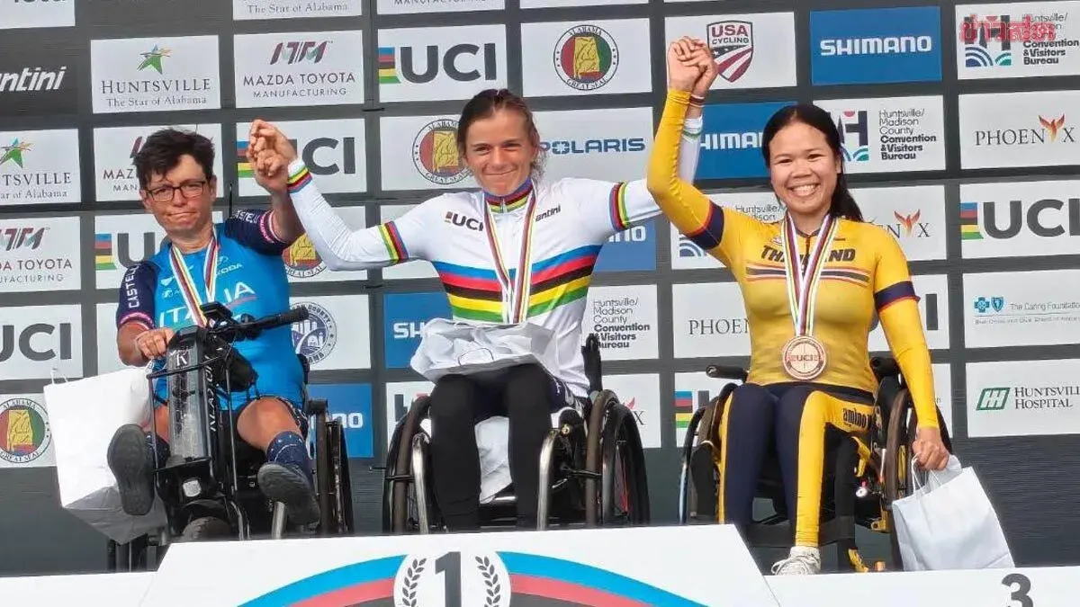 Thai Para-Cyclist Wins Bronze at 2026 World Championships