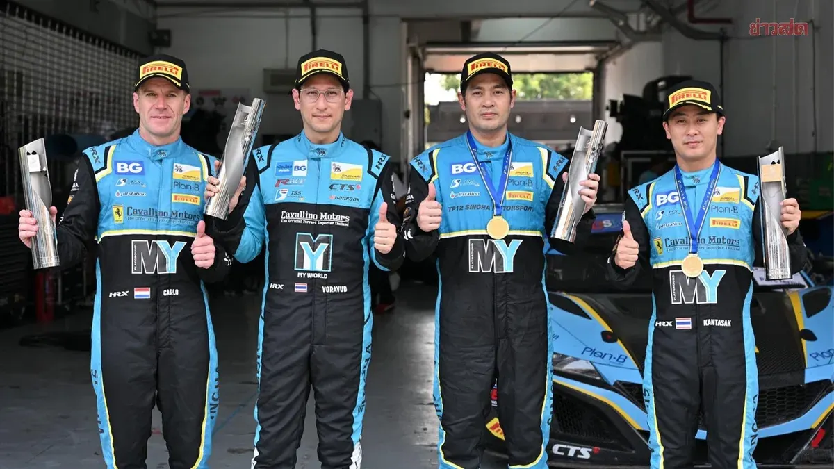 Lion Motorsport Dominates GT3 Podium at Sepang
