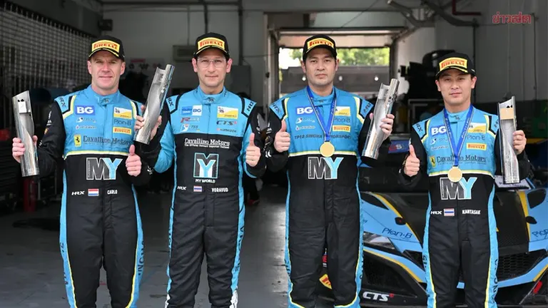 Lion Motorsport Dominates GT3 Podium at Sepang