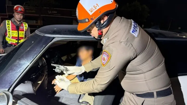 Evading Police Checkpoint, Young Man Turns Into Alley But Can't Escape—Arrested With Gun and Under the Influence