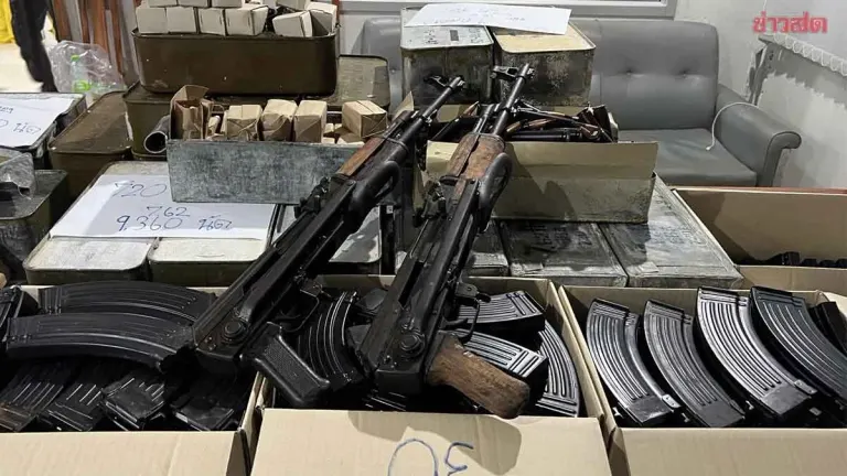 Navy Seizes Two AK-47s In Weapons Smuggling Bust From Cambodia