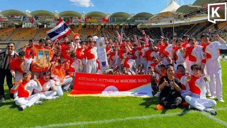 Thai Marching Band Wins World Music Contest Championship
