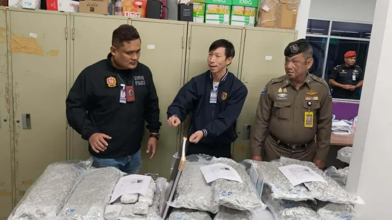 Four Arrested at Phuket Airport With 30kg Cannabis
