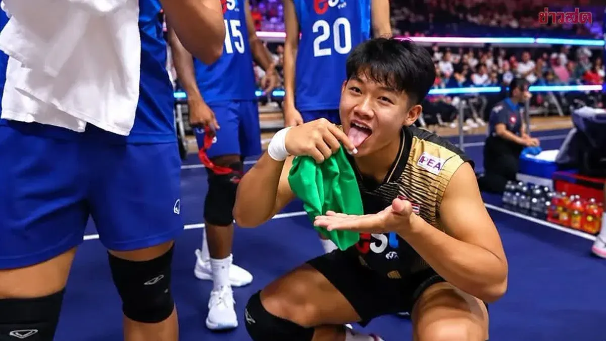 Thai Volleyball Libero Clarifies Noodle Gesture Was Not Mocking