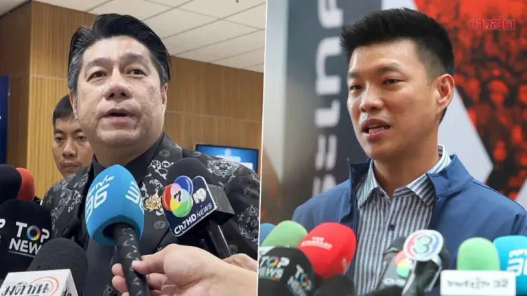Pisit Challenges 'Thaeng' to Clarify What 'Blue System' Means, Threatens Legal Action Over Defamation Allegations