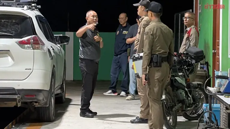 Former Village Head Found Dead at Chonburi Vehicle Inspection Site