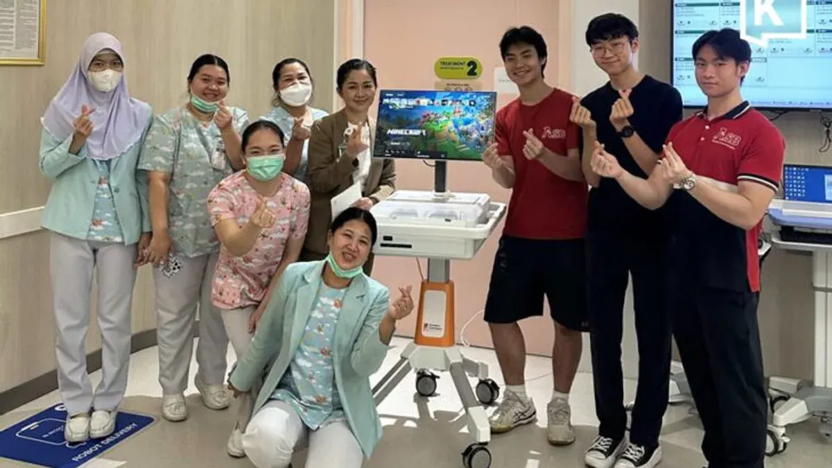 Thailand Gets First Hospital Gaming Kart for Sick Children