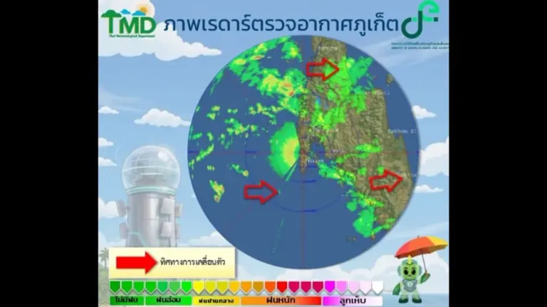 Heavy Rain, Rough Seas Threaten Phuket Through Sunday