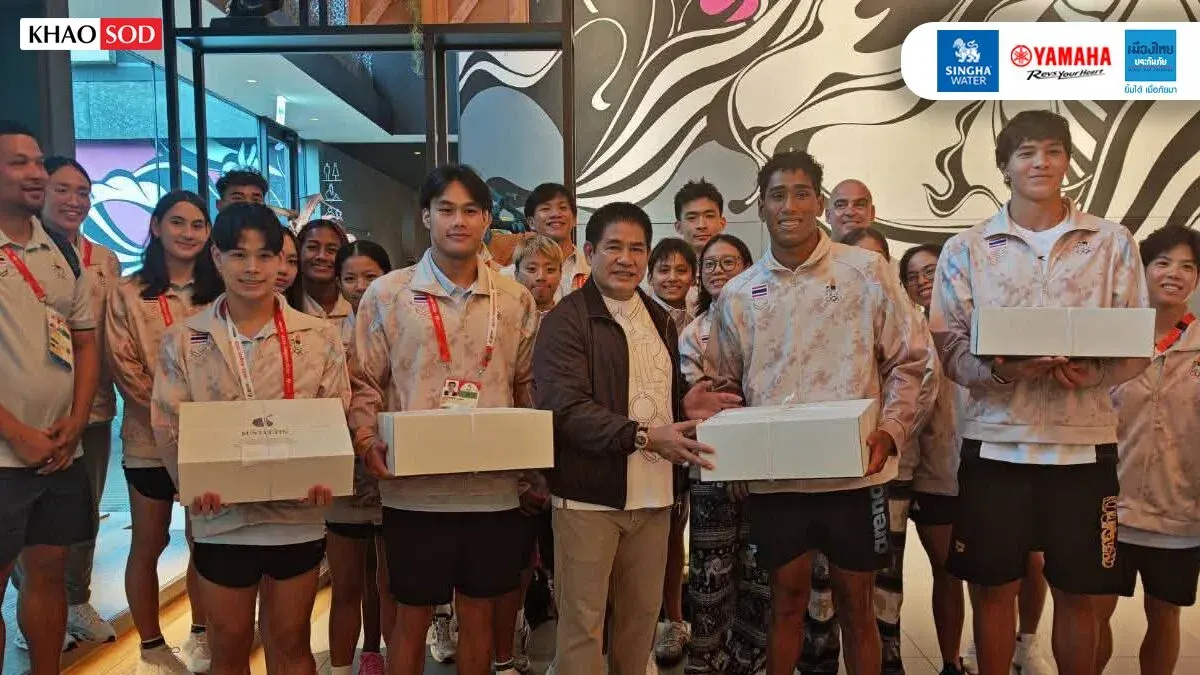 Thai Water Sports Chief Travels to Japan to Support Asian Games Athletes
