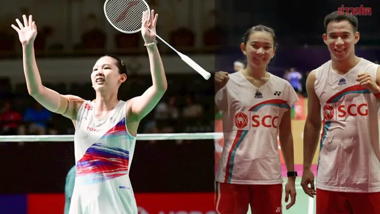 Thai Badminton Star Guarantees Bronze at World Championships