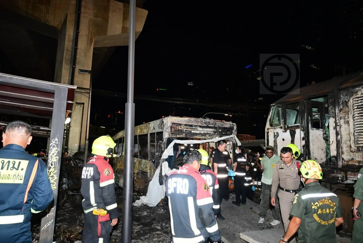 Top National Thailand Stories From the Past Week: Bangkok Train-Bus Collision at Railway Crossing Kills 8, Injures 32, and More