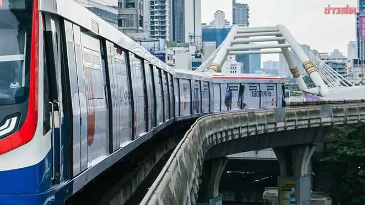Bangkok BTS Fares Capped at 45 Baht Starting January