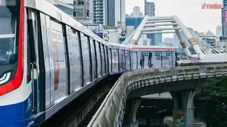 Bangkok BTS Fares Capped at 45 Baht Starting January