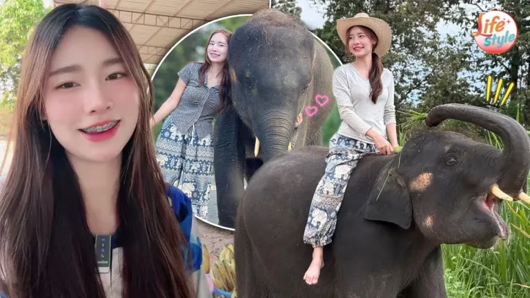 Young Mahout Shares Her Love for Playful Elephant Phueang