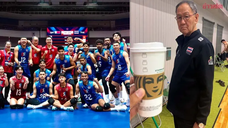Thai Volleyball Star Thanks Coach Park After Qatar Win